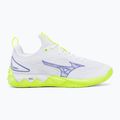 Röplabda cipő Mizuno Wave Luminous 3 white/lightning yellow/dazzling blue 2