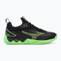 Röplabdacipő Mizuno Wave Luminous 3 black/glowing apple/mandarin orange 2