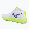 Röplabdacipő Mizuno Wave Momentum Elite Mid white/lightning yellow/dazzling blue 3