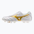Focicipő Mizuno Morelia II Japan FG white/football gold/galaxy silver