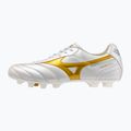 Focicipő Mizuno Morelia II Elite FG white/football gold/galaxy silver