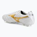 Focicipő Mizuno Morelia II Elite FG white/football gold/galaxy silver 3
