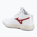 Női röplabdacipő Mizuno Wave Momentum Pro Mid white/rose elegance/lava falls 3