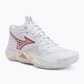 Női röplabdacipő  Mizuno Wave Momentum Elite Mid White/Rose Elegance/Lava Falls