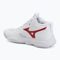 Női röplabdacipő  Mizuno Wave Momentum Elite Mid White/Rose Elegance/Lava Falls 3
