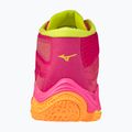 Röplabda cipő Mizuno Wave Lightning Elite Mid pink tetra/fortune yellow/light 3