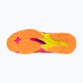 Röplabda cipő Mizuno Wave Lightning Elite Mid pink tetra/fortune yellow/light 4