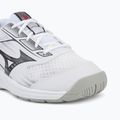 Röplabdacipő Mizuno Cyclone Speed 5 white/black/fiery red 7