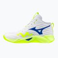 Röplabdacipő Mizuno Wave Momentum Pro Mid white/lightning yellow/dazzling blue 8
