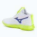 Röplabdacipő Mizuno Wave Momentum Pro Mid white/lightning yellow/dazzling blue 3