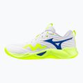 Röplabdacipő Mizuno Wave Momentum Pro white/lightning yellow/dazzling blue 8
