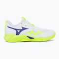 Röplabdacipő Mizuno Wave Momentum Pro white/lightning yellow/dazzling blue 2