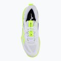 Röplabdacipő Mizuno Wave Momentum Pro white/lightning yellow/dazzling blue 5