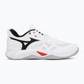 Röplabda cipő Mizuno Wave Momentum Pro white/black/fiery red 2