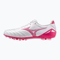 Focicipő Mizuno Morelia Neo IV Pro AG white/fuchsia purple/fuchsia purple