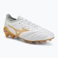 Focicipő Mizuno Morelia Neo IV Beta Elite FG white/mp gold/cool gray 3c
