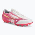 Focicipő Mizuno Alfa III Select FG white/fuchsia purple