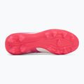 Gyerek focicipő Mizuno Alfa III Select Jr FG white/fuchsia purple 4