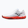 Férfi teniszcipő Mizuno Wave Enforce Court CC fiery red/white/sun-dried tomato 2