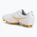 Gyerek focicipő Mizuno Monarcida Neo III Select FG white/mp gold 3