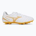 Gyerek focicipő Mizuno Monarcida Neo III Select AG white/mp gold 2