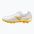 Gyerek focicipő Mizuno Monarcida Neo III Select AG white/mp gold