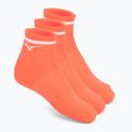 Zokni Mizuno Training Mid With Line Lava Orange