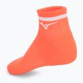 Zokni Mizuno Training Mid With Line Lava Orange 2