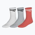 Zokni Mizuno Training With Line white/cloudspace/lava orange 8
