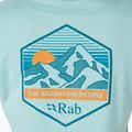 Női trekking póló Rab Stance Mountain Peak zöld QCB-67 5