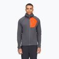 Férfi pulóver Rab Superflux Hoody graphene/firecracker