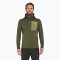 Férfi pulóver Rab Superflux Hoody army QFG-13