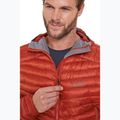 Férfi pehelykabát Rab Cirrus Flex Hoody tuscan red 5