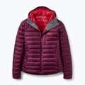 Női pehelykabát Rab Microlight Alpine Hoody mulberry