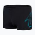 Férfi Speedo Hyper Boom Placement Aquashort úszó boxeralsó fekete 8-00301115144 4