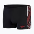 Férfi Speedo Tech Panel Aquashort úszónadrág fekete és piros 8-00303514539 4