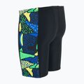 Gyerek úszónadrág Speedo Allover Panel Jammer black / blue flame / bright yellow / green 3