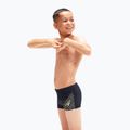 Speedo Medley Logo Aquashort gyermek fürdőnadrág tengerészkék 8-1241006864 6