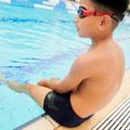 Speedo Medley Logo Aquashort gyermek fürdőnadrág tengerészkék 8-1241006864 9