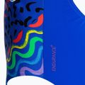 Speedo Digital Placement Splashback egyrészes gyermek fürdőruha kék és lila 8-00262514737 4