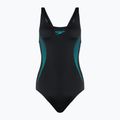 Speedo Placement Muscleback egyrészes fürdőruha fekete 8-00305814837