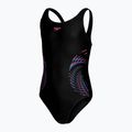 Speedo Plastisol Placement Muscleback gyermek egyrészes fürdőruha fekete 8-0832414379 3