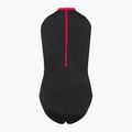 Speedo női egyrészes fürdőruha Digital Placement Hydrasuit fekete-piros 8-1244515213 2