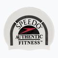 Speedo Nyomtatott szilikon sapka fehér 8-0838514630