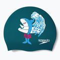 Speedo Printed Silicone Junior gyermek sapka tengerészkék 8-0838614637 3