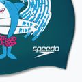 Speedo Printed Silicone Junior gyermek sapka tengerészkék 8-0838614637 4