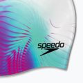 Speedo Digitális nyomtatott fehér és lila sapka 8-1352414649 4