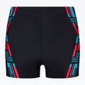 Férfi Speedo Tech Print úszónadrág fekete/narancssárga