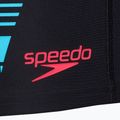 Férfi Speedo Tech Print úszónadrág fekete/narancssárga 3