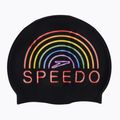 Speedo Nyomtatott szilikon pride szivárványos úszósapka